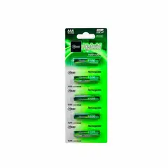 MLAB - Pilas Recargable Aaa Microlab Hybrid 1100mah Precargadas 5u