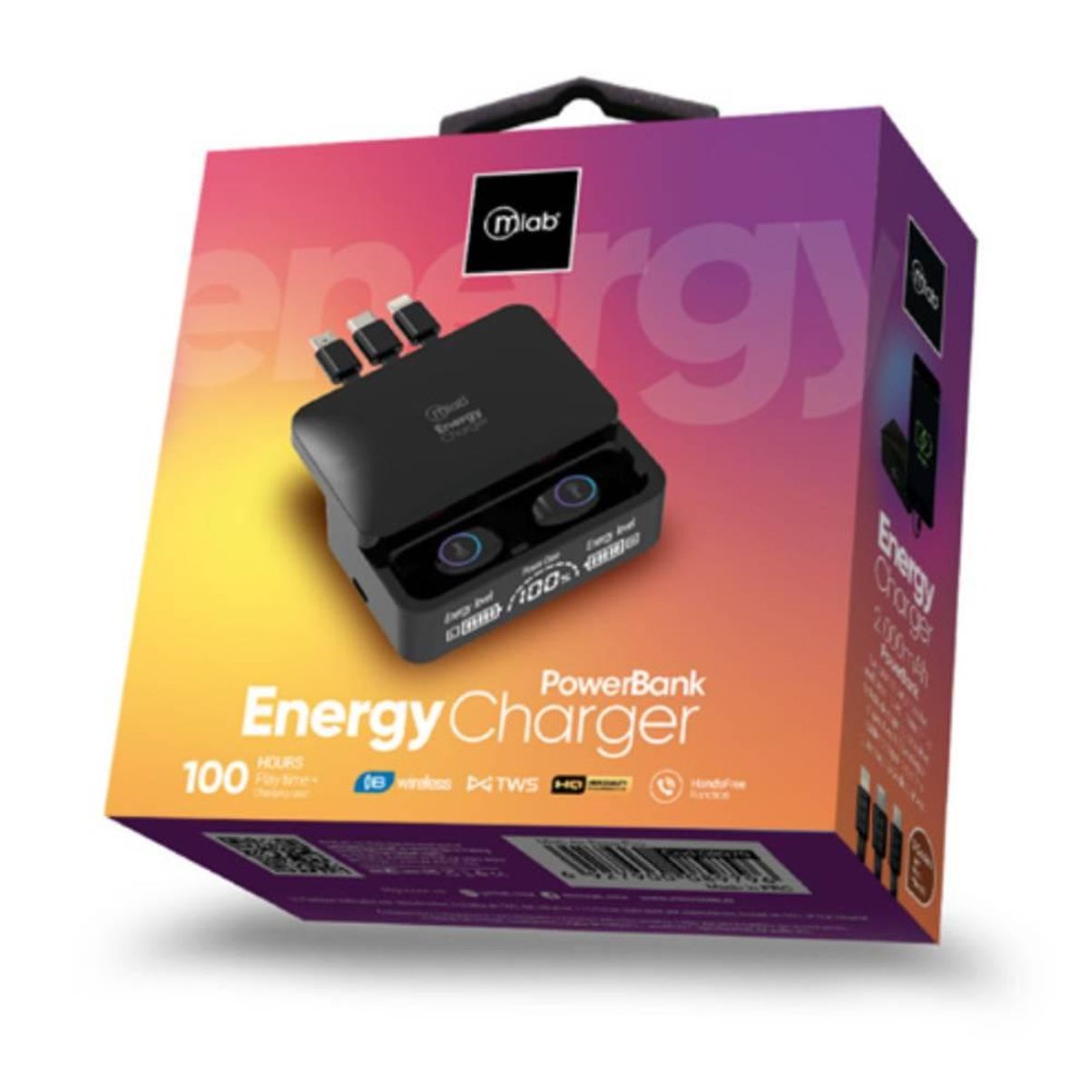 MLAB - Power Bank Mlab 9356 Energy Cherger 24x cargas