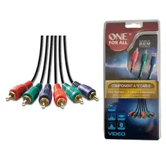 GENERICO - Cable One For ALL Componente AV Compuesto Cc-2220