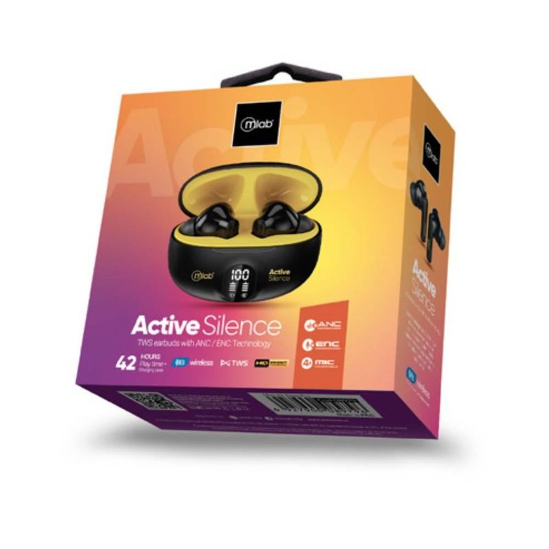 MLAB - Audífonos Mlab 9362 Active Silence TWS Earbuds