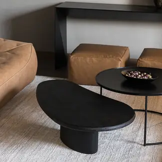 FORASTERO - Mesa De Centro Bais Negra