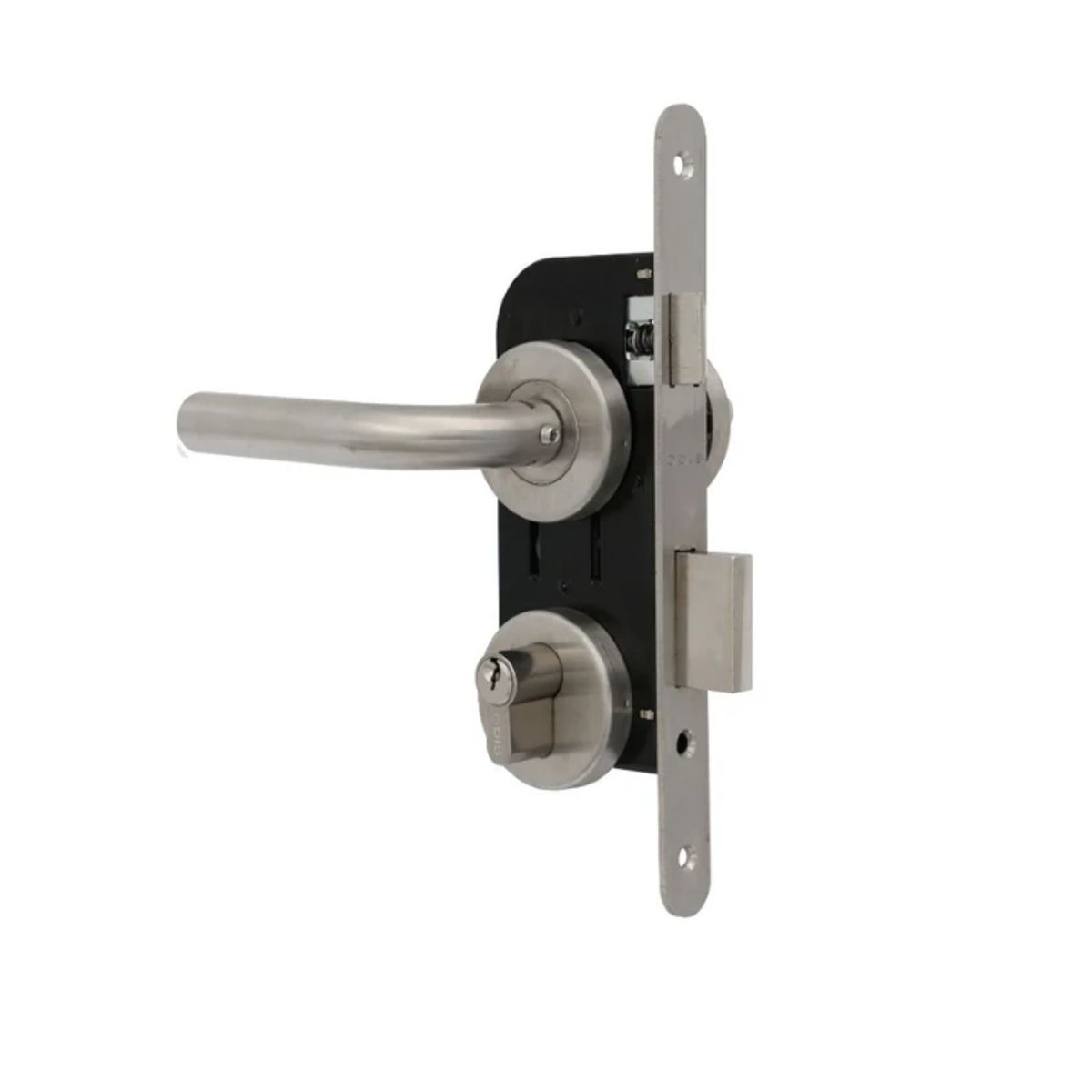 ODIS - Cerradura Embutir 102 Dormitorio M2380 Inox Odis