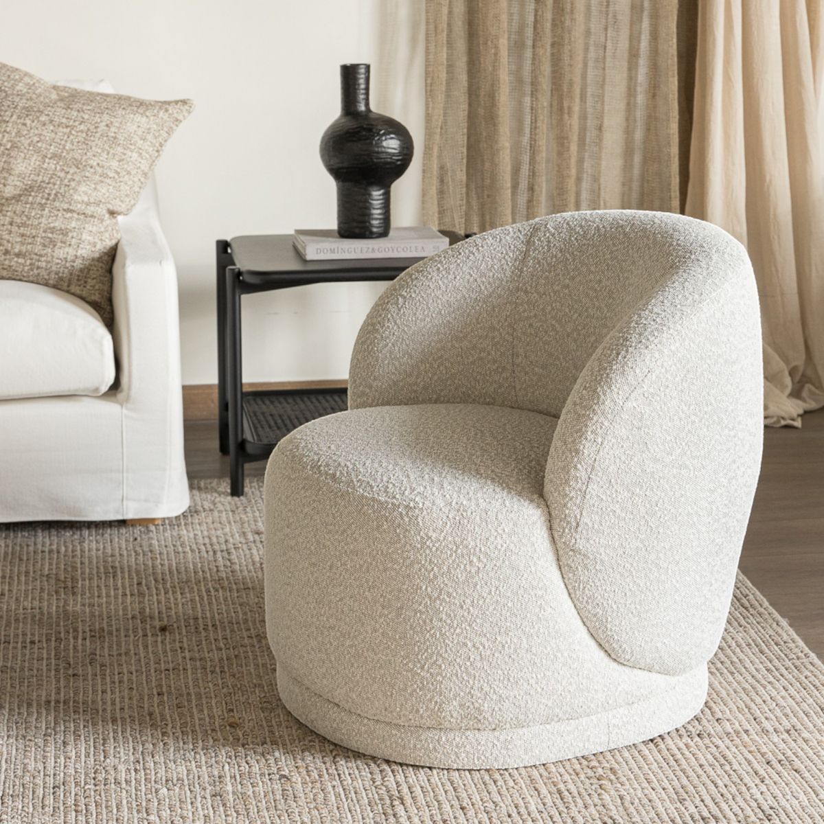 FORASTERO - Poltrona Delus Boucle  Forastero