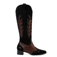 VIA UNO - Bota Mujer Negro 12531313