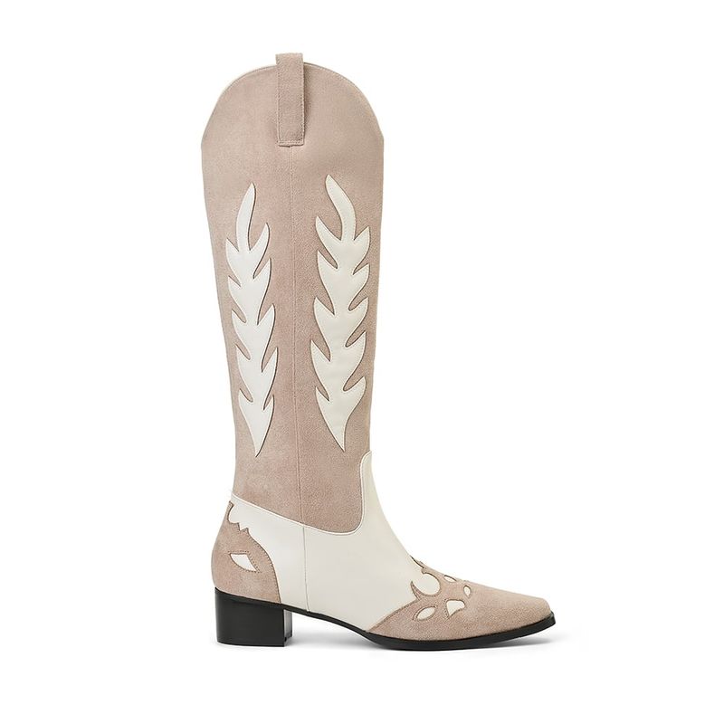 VIA UNO - Bota Mujer Via Uno Beige 12531313