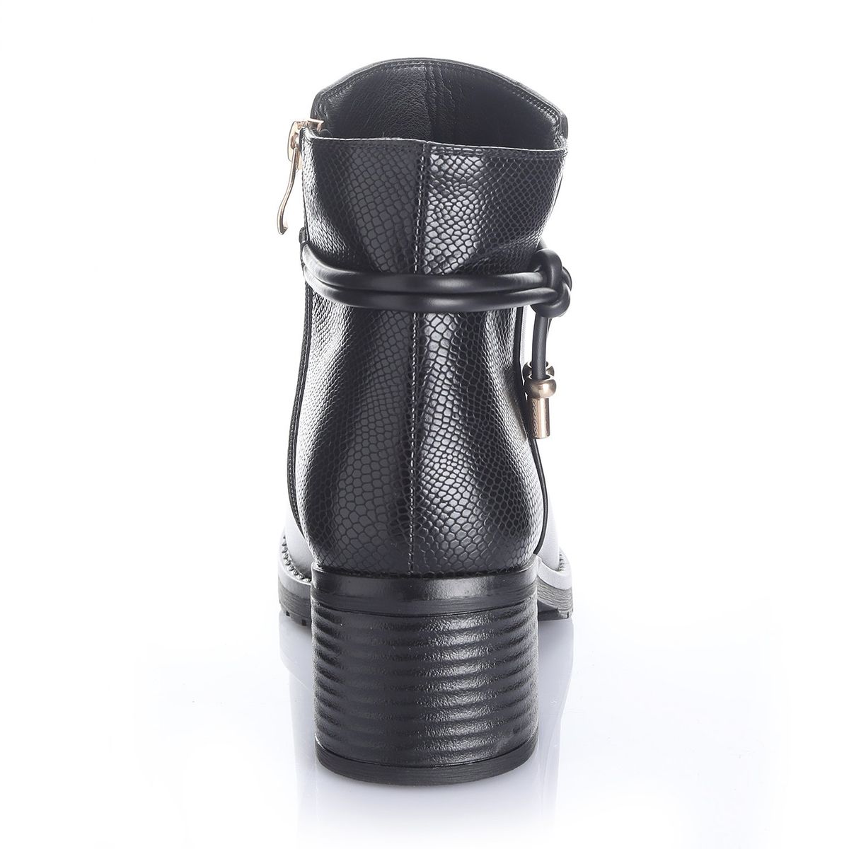 VIA UNO - Botin Mujer Via Uno Negro 12531441