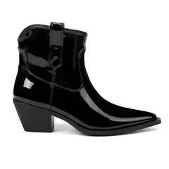 VIA UNO - Botin Mujer Negro 12512407