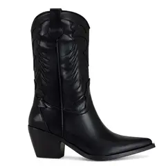 VIA UNO - Bota Mujer Negro 12512310