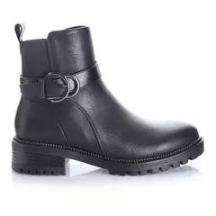 VIA UNO - Botin Mujer Negro 12531459