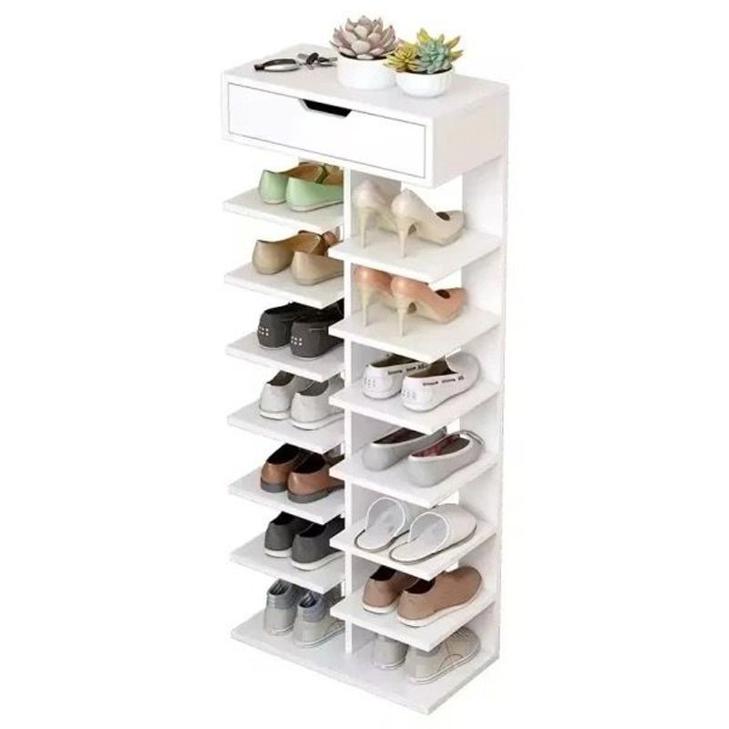 GENERICO - Zapatero Organizador Estante Zapato 14 Pcs Hall Armario.