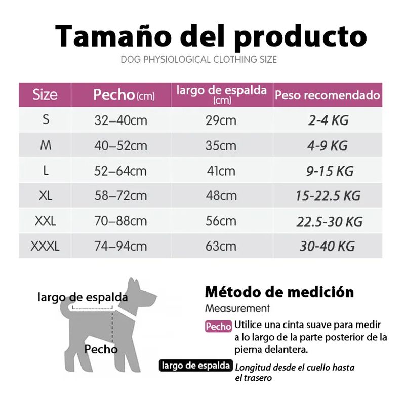 EDWINAYY - Body Cobre Post-operatorio-tradicional-talla S-l 2-125kg