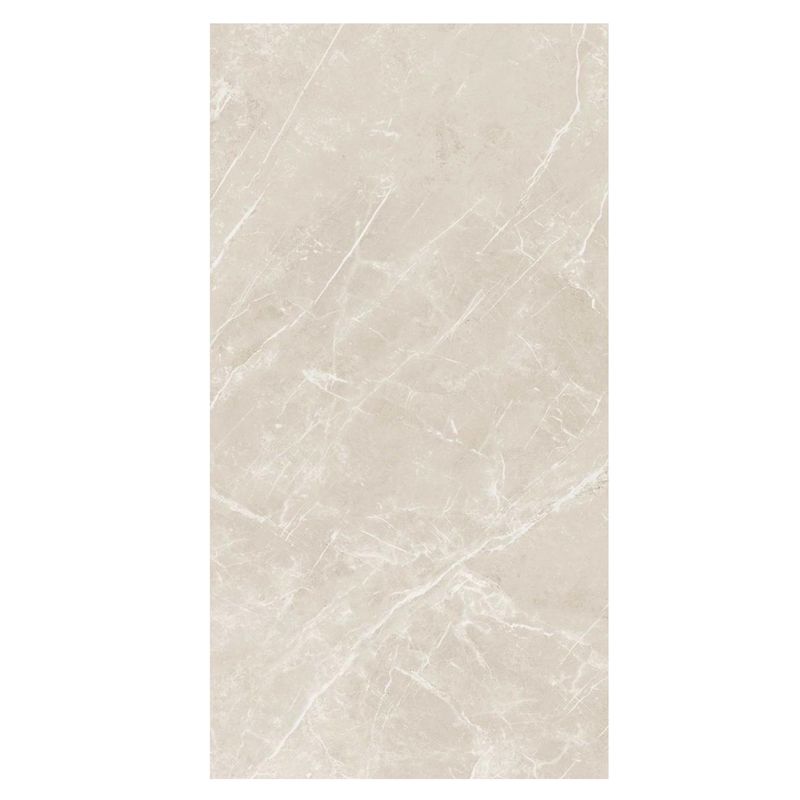 DOER - Lamina De Pvc Estilo Mármol Para Pared 122 Cm X 244 Cm 002  Beige  cvetas Blancas