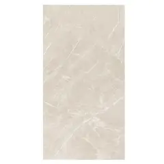 DOER - Lamina De Pvc Estilo Mármol Para Pared 122 Cm X 244 Cm 002 Beige cvetas Blancas