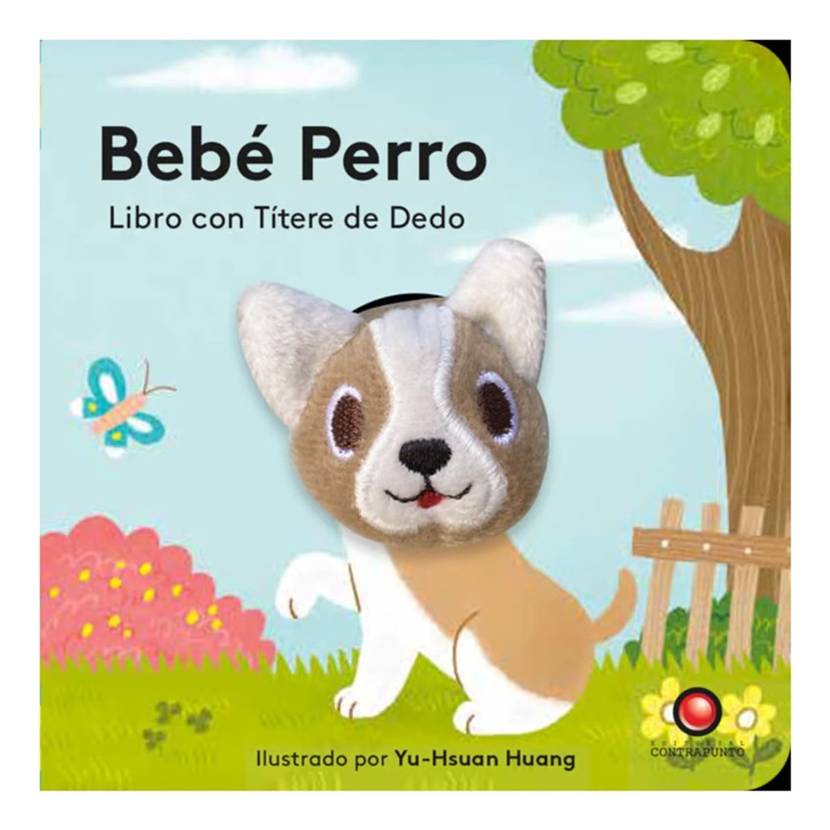 CONTRAPUNTO - Bebe Perro. Libro Con Titere De Dedo