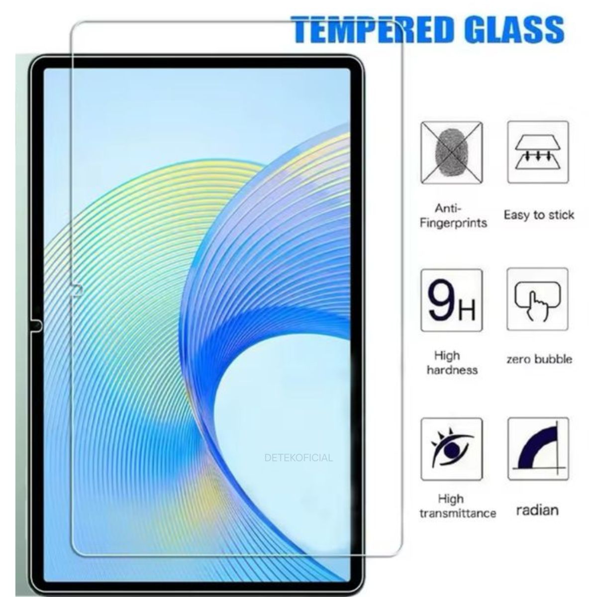 GENERICO - Lámina De Vidrio Templado Para Honor Pad X9 2024