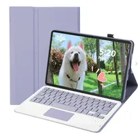 Tablet M11 k10 8GB+128GB WiFi y Teclado Estuche-Morado