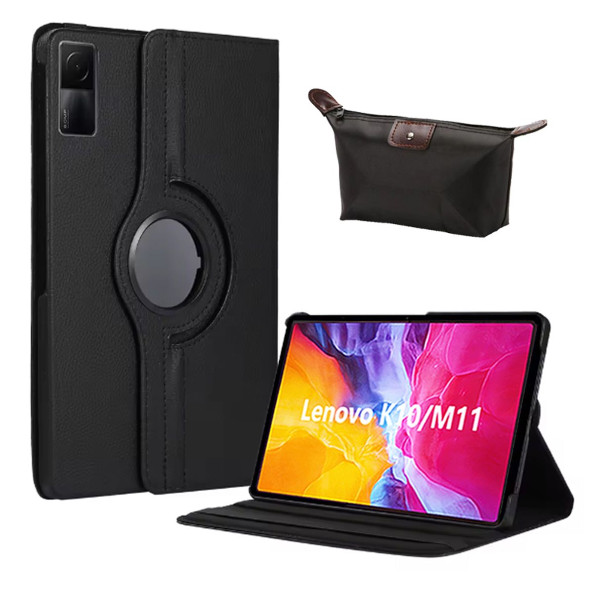 LENOVO - Tablet Lenovo M11 K10 8GB+128GB WiFi y Pu Estuche-Negro