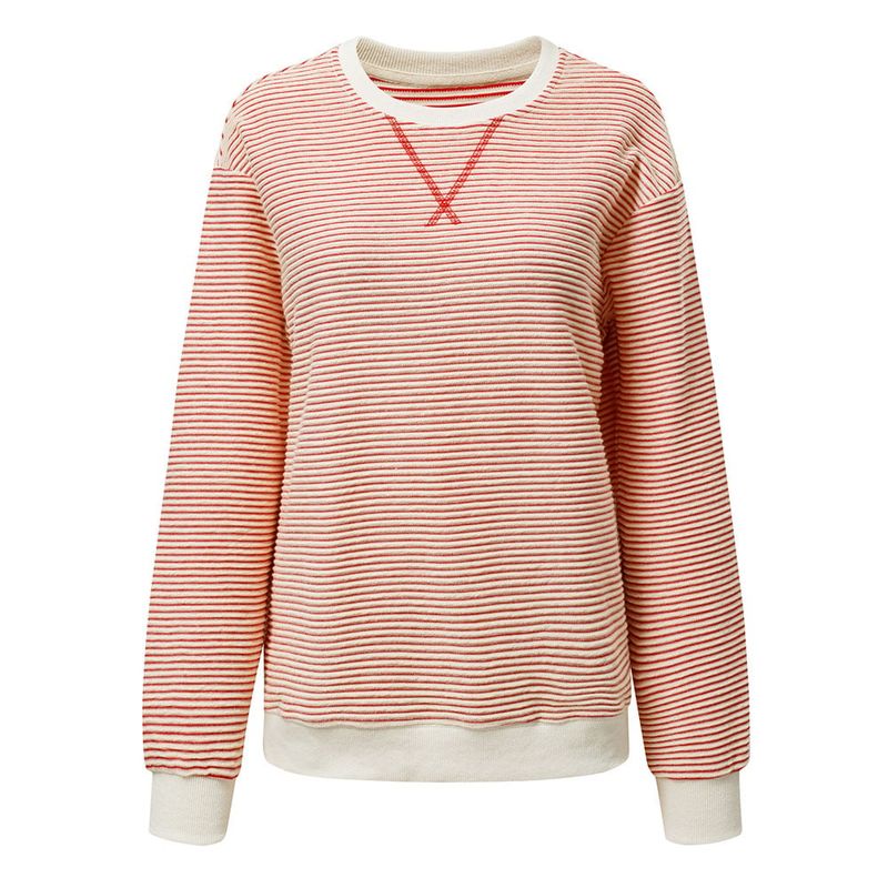 RURUTOTO - Polerón Crew Neck Algodón Mujer Negro_.