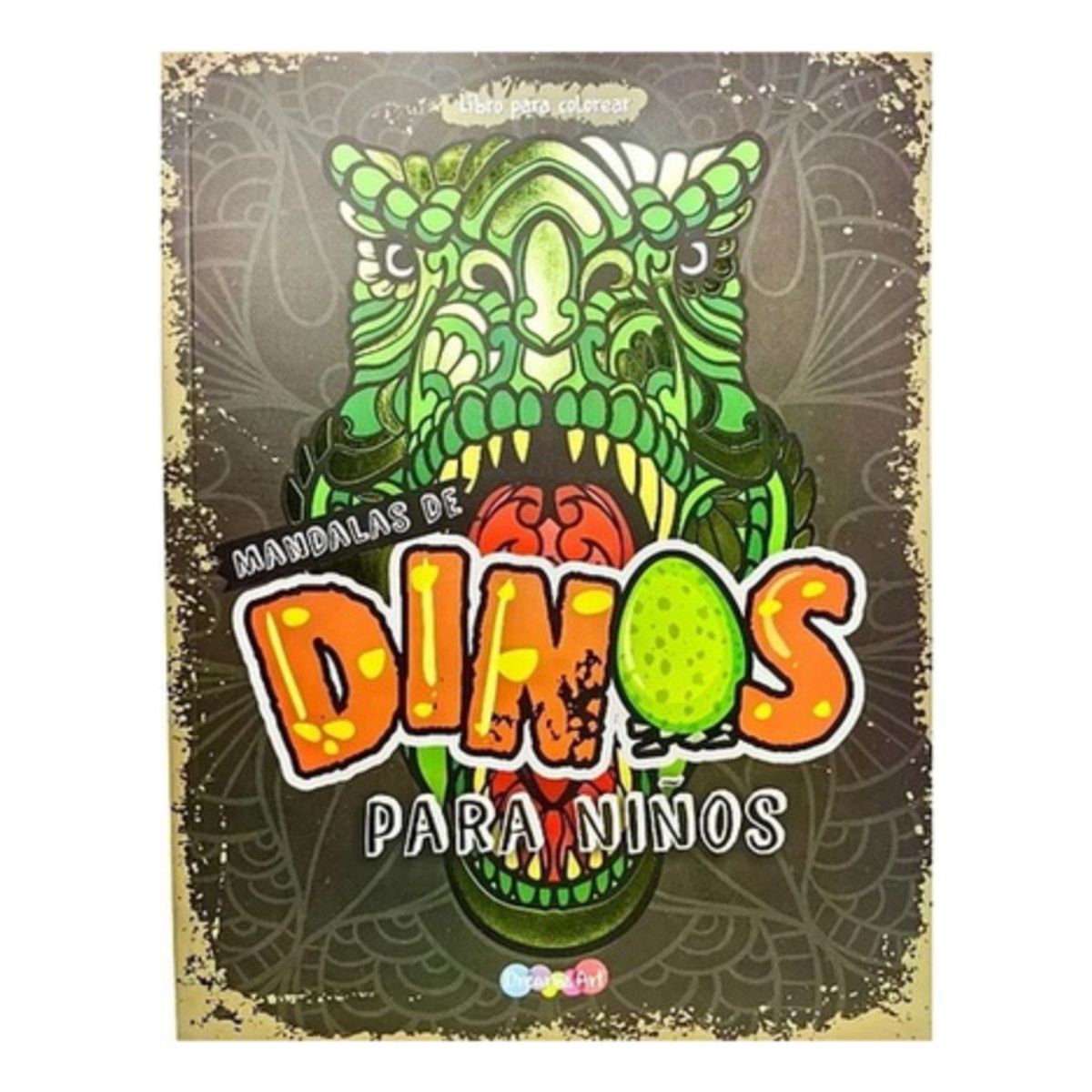 LATINBOOKS - Mandalas De Dinos Para Niños. Colores Y Emociones