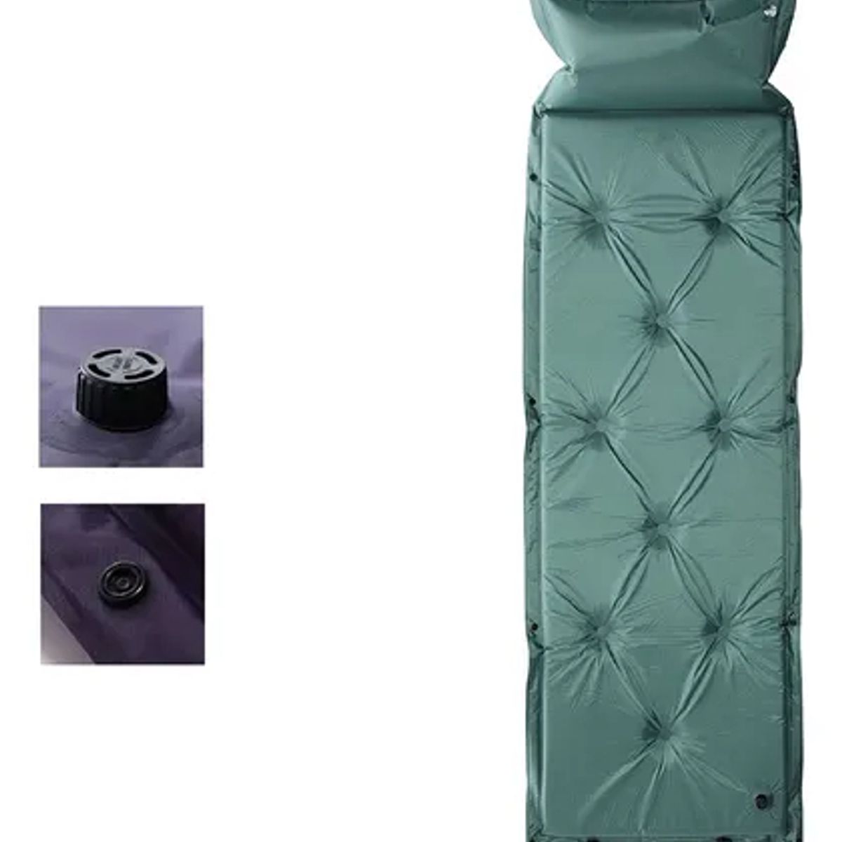 EDWINAYY - Colchoneta Inflable Plegable Para Eléctrico Acampada