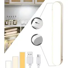 EDWINAYY - Luz Usb Regulable Led Recargable Sensor Movimiento Multiuso