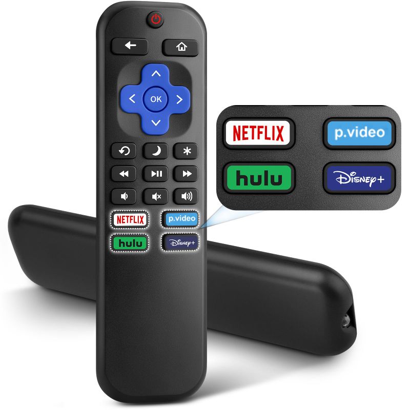 TIOZONEY - Control remoto compatible con Roku-TV