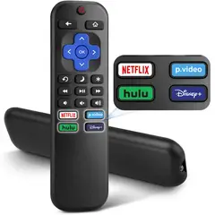 TIOZONEY - Control remoto compatible con Roku-TV
