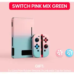 DOBE - Funda protectora carcasa rígida colorida para nintendos switch joy con