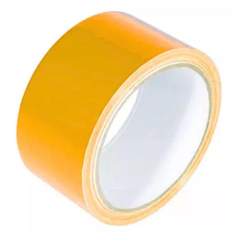 GENERICO - Rollo De Cinta Para Embalaje Color Amarillo De 48 mm x 40 m