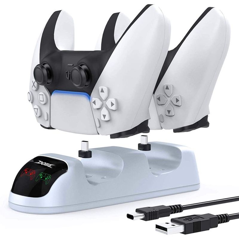 DOBE - Estación de carga cargador para ps5 playstation 5 controlador