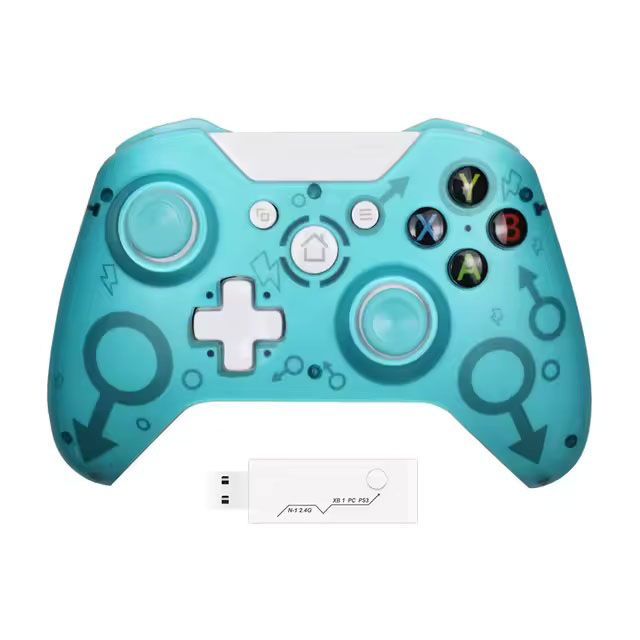 CORRERREY Mando inalámbrico para Xbox One24 GHz para Xbox One S XP3Windows verde