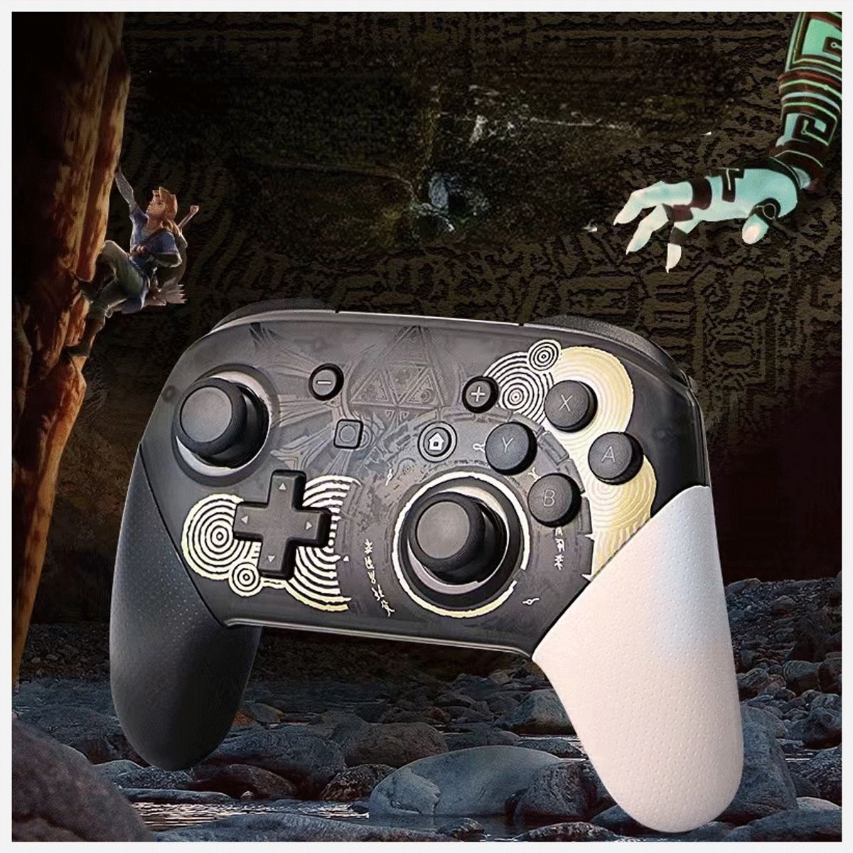 CORRERREY - Control Inalámbrico Pro Bluetooth Edición Tears Kingdom Nintendo Switch Correrrey