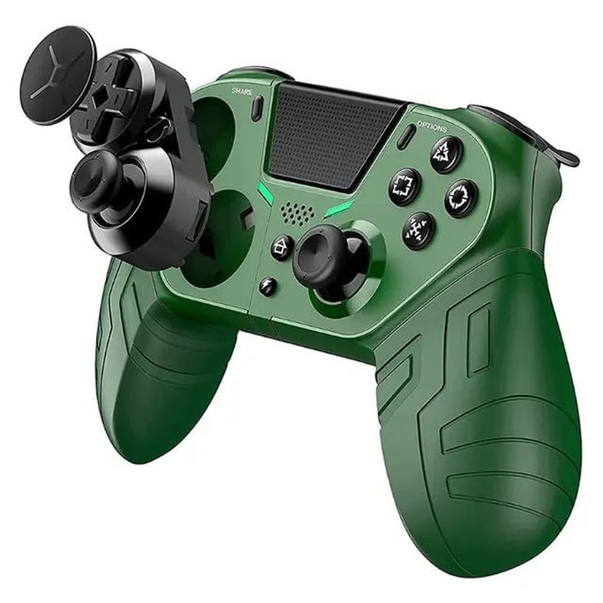 GENERICO - Gamepad inalámbrico para ps4 controller  Verde