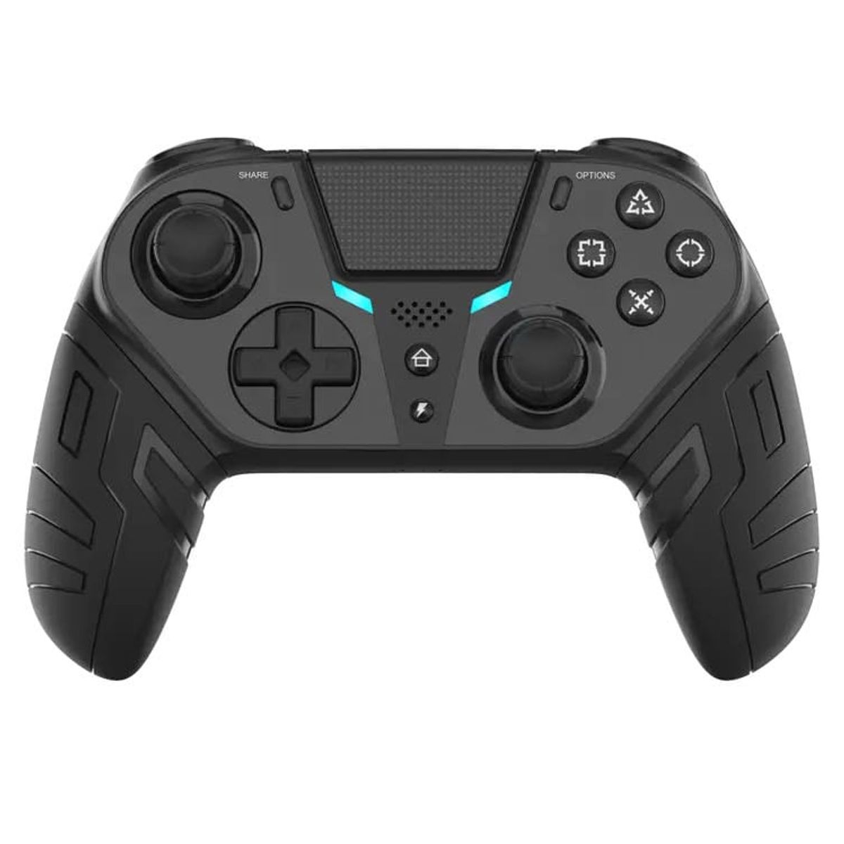 CORRERREY - Gamepad inalámbrico para ps4 controller Negro