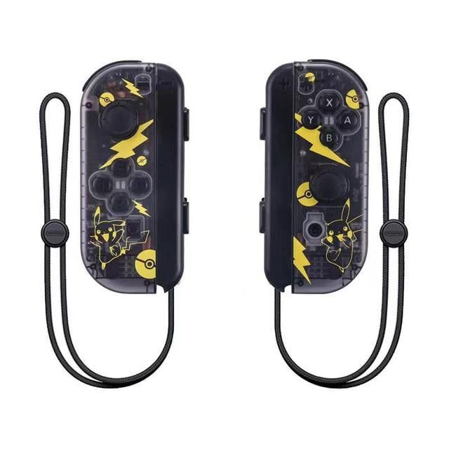 CORRERREY Mandos para nintendo switch joycon l y r inalámbrico black