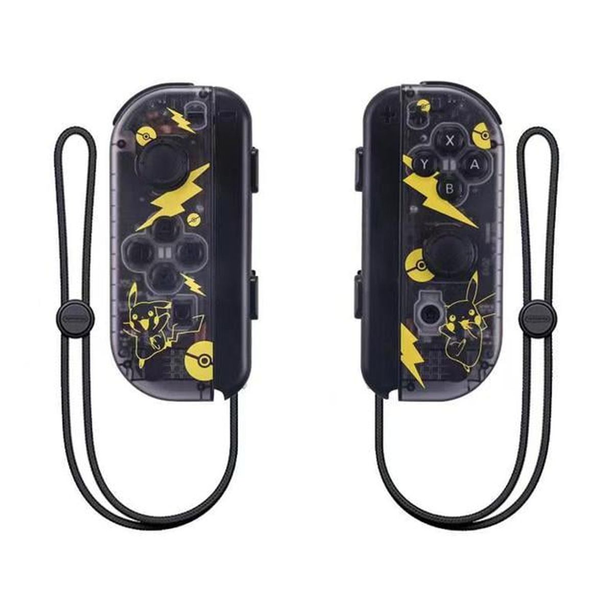 CORRERREY - Mandos para nintendo switch joycon l y r inalámbrico black