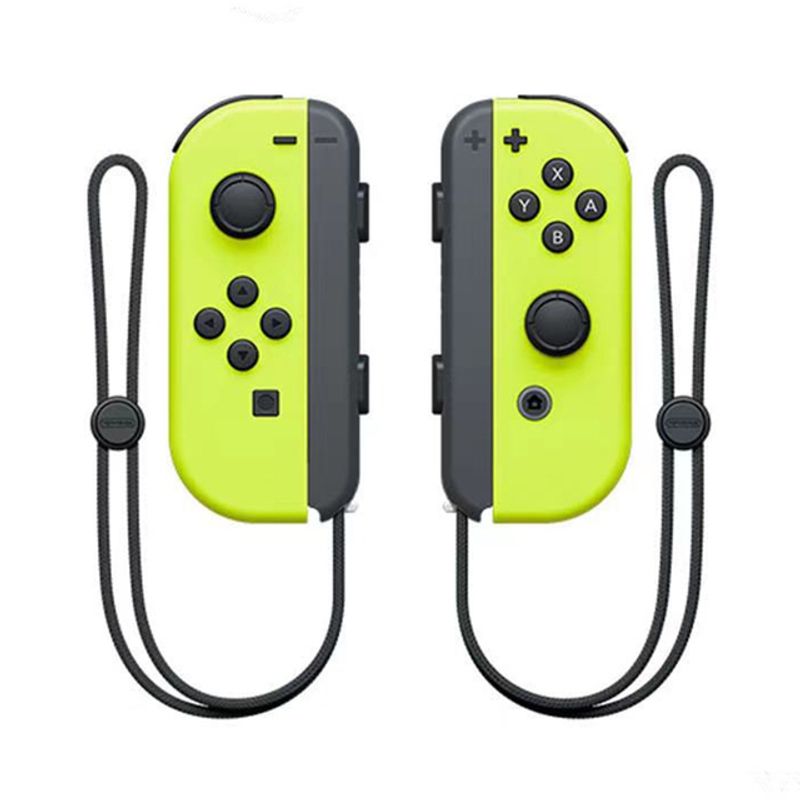 CORRERREY - Mandos para nintendo switch joycon l y r inalámbrico Light Yellow