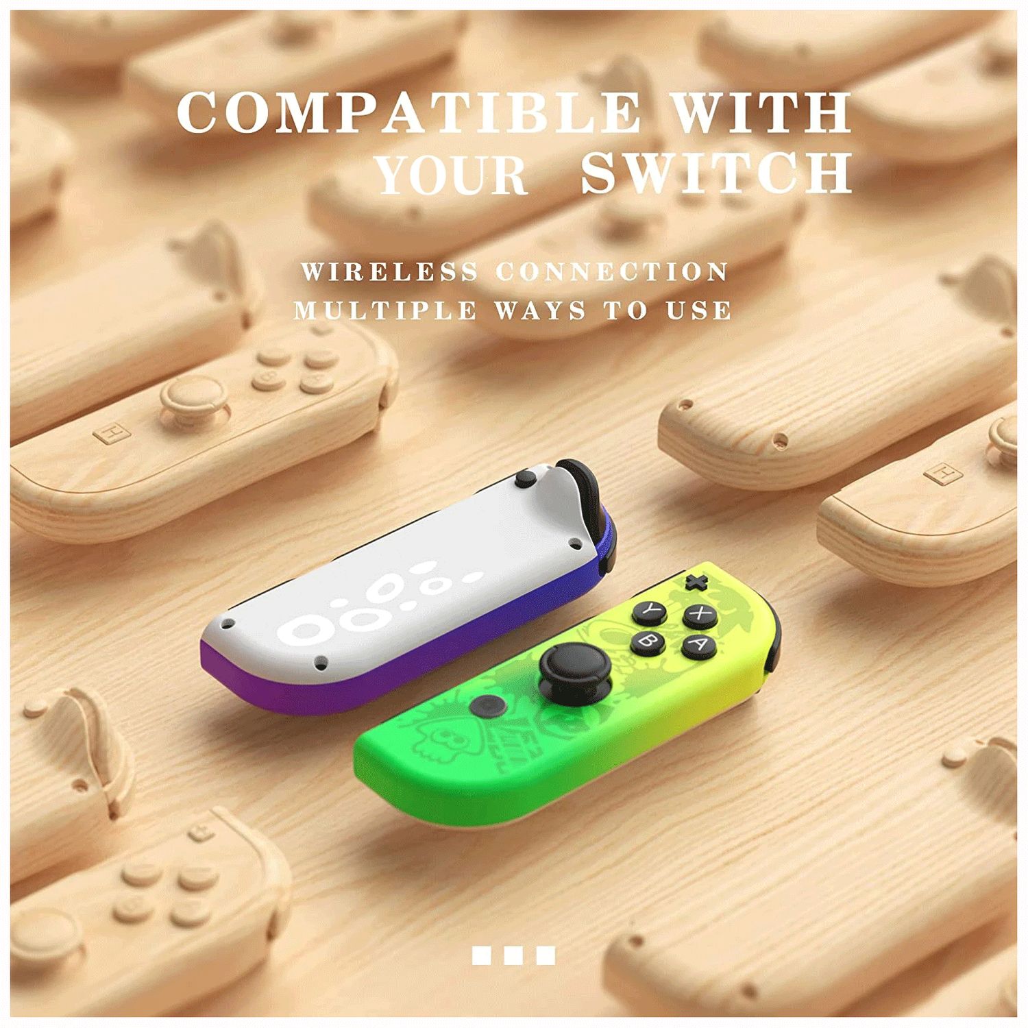 CORRERREY Mandos Joycon L/ R Inalámbricos Para Nintendo Switch