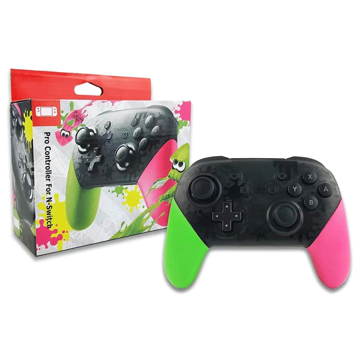 CORRERREY - Control para nintendo switch pro bluetooth joystick Splatoon