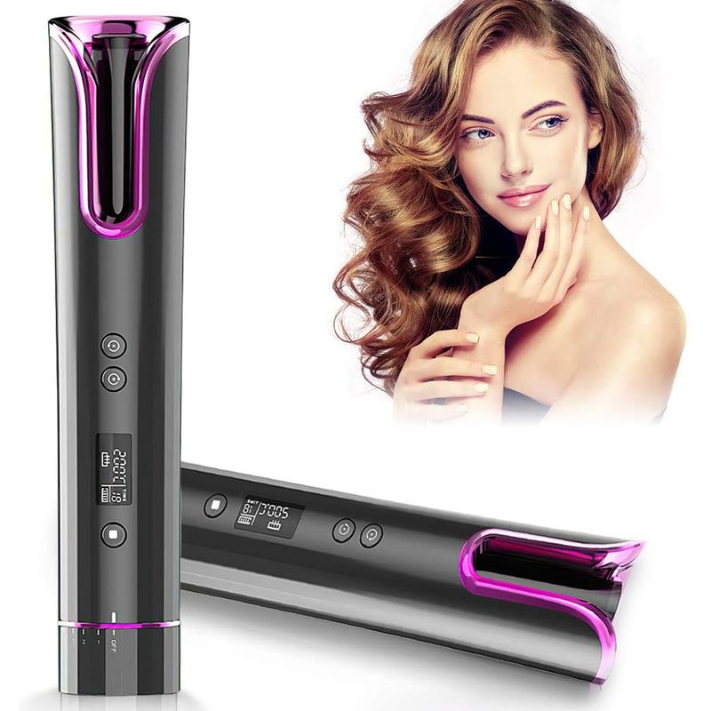 PUREPOWER - Rizador de cabello recargable  Negro