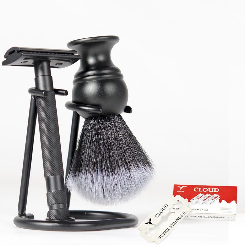PUREPOWER - Maquina de Afeitar de barbero con 100 hojas - Negro.-
