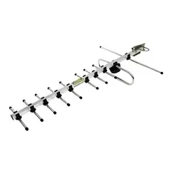 GENERICO - ANTENA AEREA HDTV FIJA PARA EXTERIOR 10 ELEMENTOS