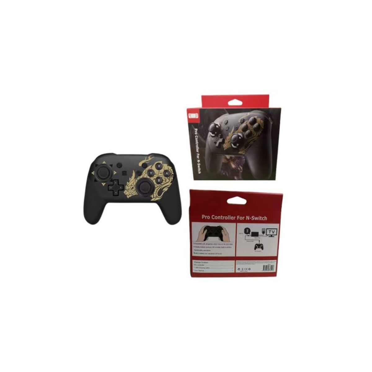 CORRERREY - Control para nintendo switch pro bluetooth joystick Monster Hunter