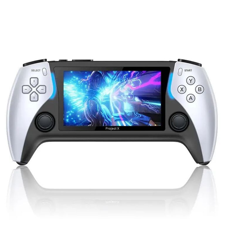 CORRERREY Consola de juegos Project X Pocket más de 20000 juegos compatible PS1