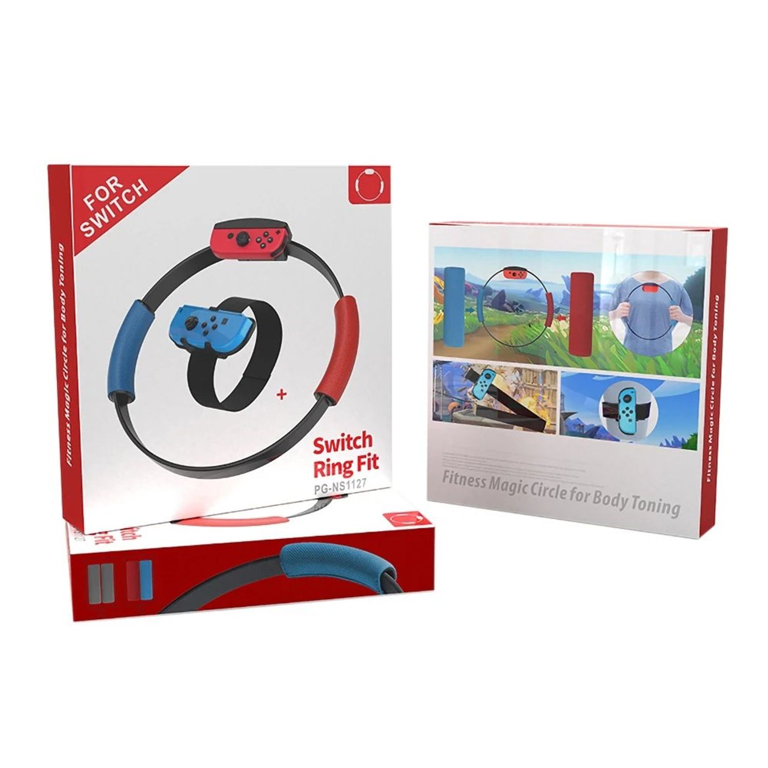 CORRERREY Switch Fitness Ring Adventure Nintendo Ringcon juego