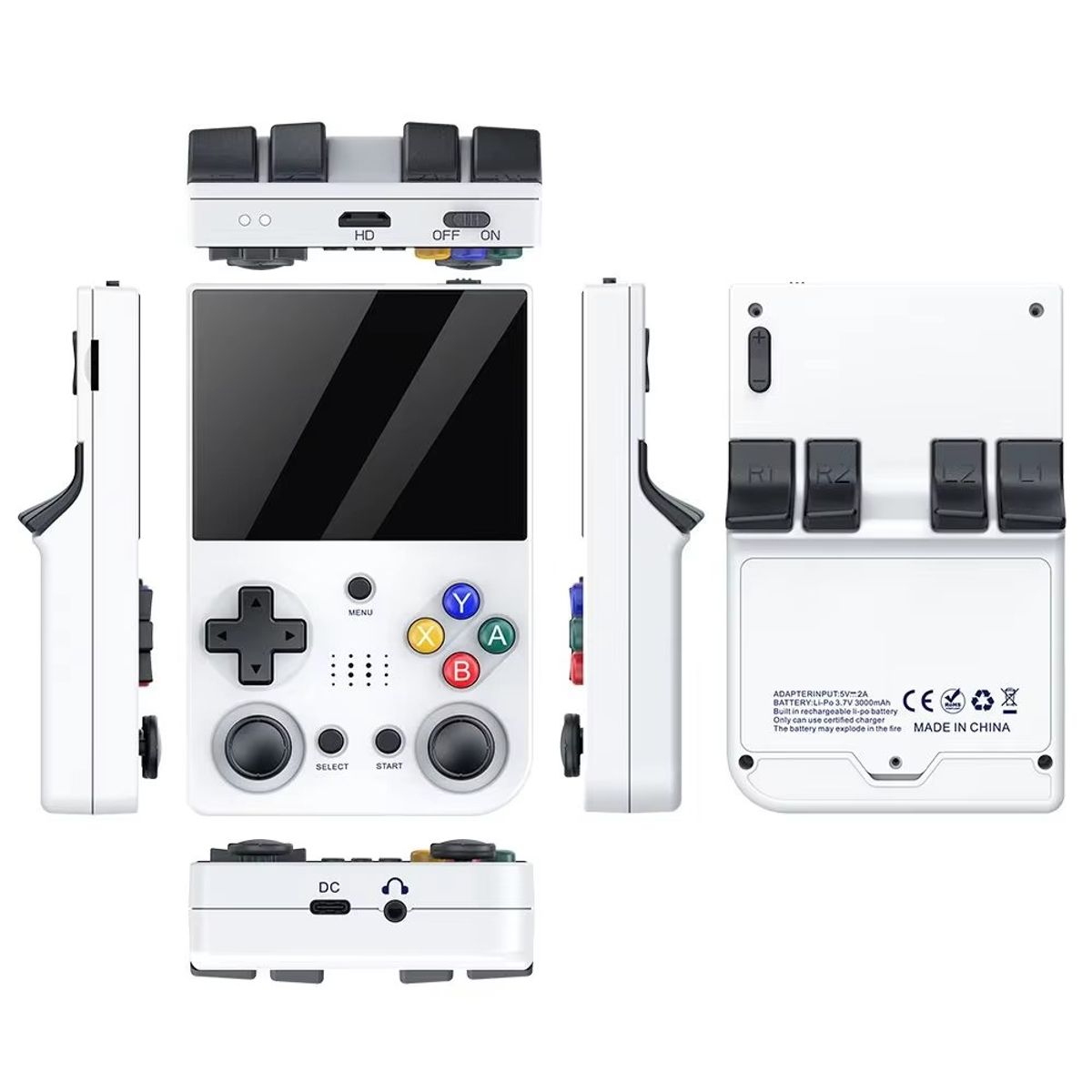 CORRERREY - Consola de videojuegos Retro M21 64GB 20000 juegos clásicos