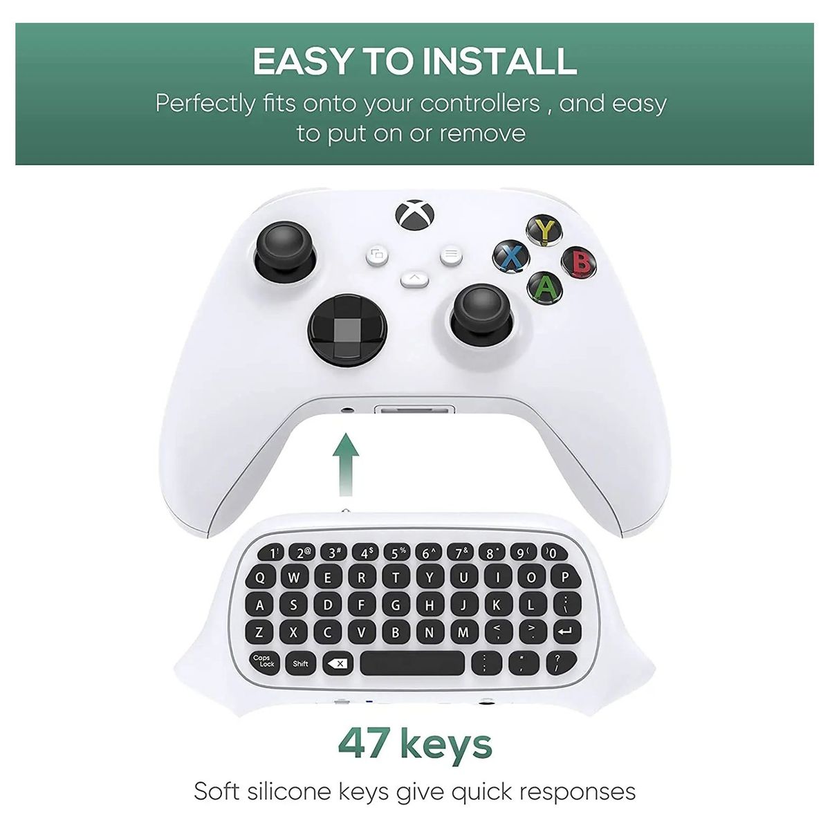 DOBE - Teclado con Audio para Xbox Series teclado con controlador inalámbrico