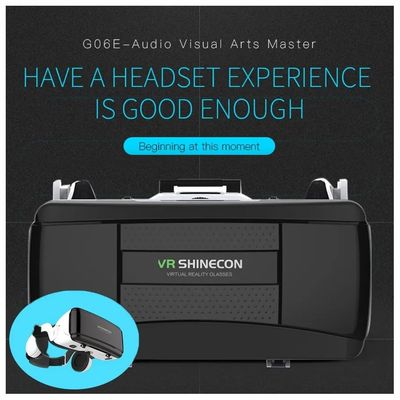 Imagen 2 del producto Gafas de realidad Virtual 3D VR casco estéreo Controlador de juego