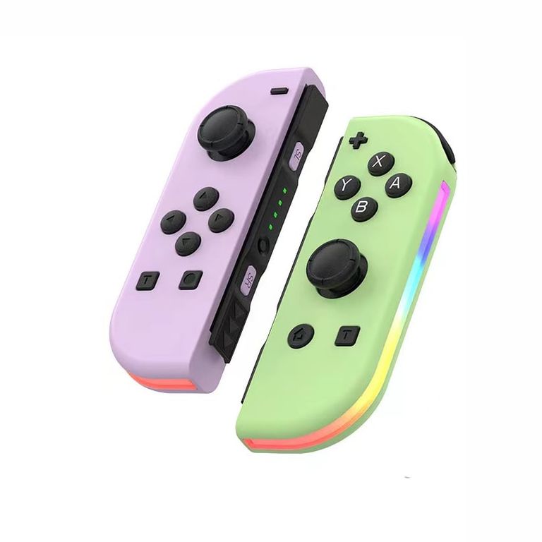 CORRERREY JOY-2 controladores inalámbricos RGB para Nintendo Switch Joypad LR