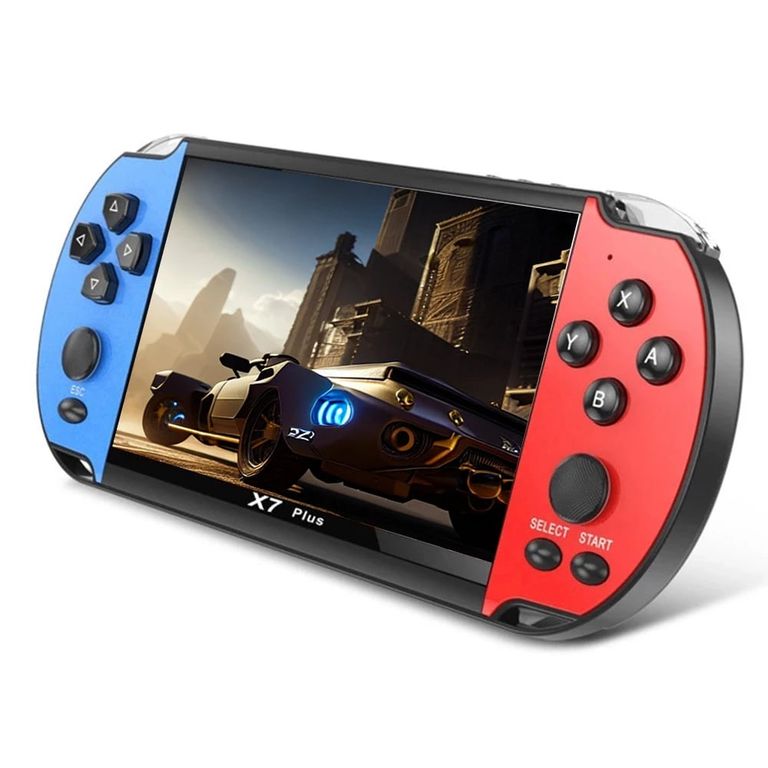 CORRERREY Consola de videojuegos X7 Plus de pulgadas videoconsola portátil